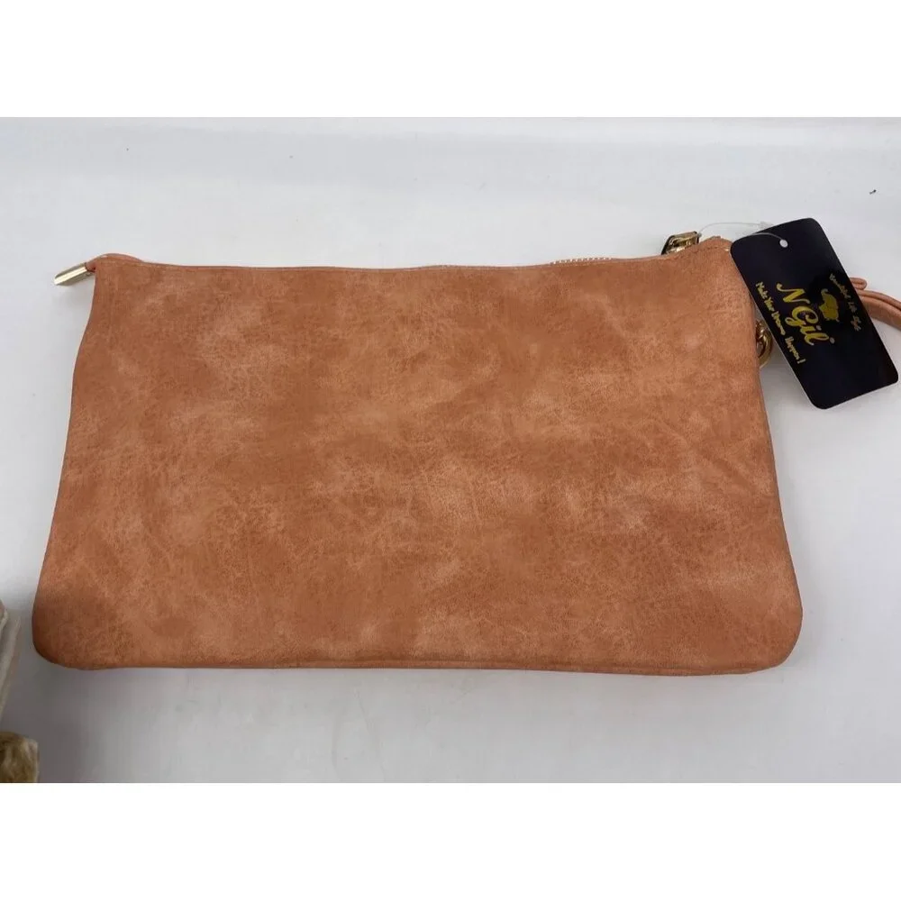 Handbag Collection Multiple Styles & Colors Clutch Cross Body Neutral Colors Veg - Picture 10 of 14